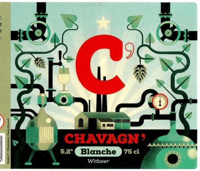 Chavagn' Blanche 5.2%, Brasserie La Chavagn', France
