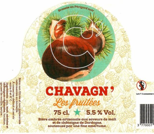 Chavagn' Fruitée Châtaigne 5.5%, Brasserie La Chavagn', France
