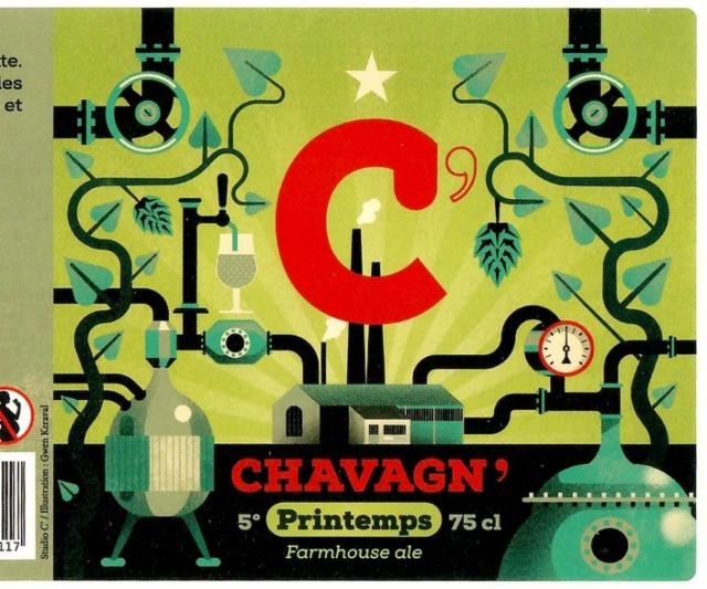 Chavagn' Printemps 5.0%, Brasserie La Chavagn', France