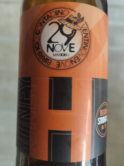 Che smielata... Honey 8.0%, Birrificio Contadino 29nove, Italy