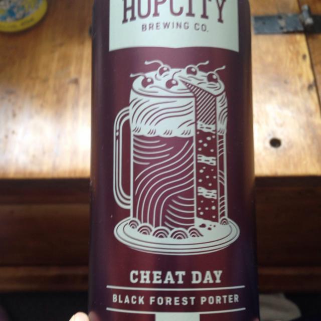 Cheat Day Black Forest Porter 5.7%, Hop City Brewing Company (Moosehead), Canada