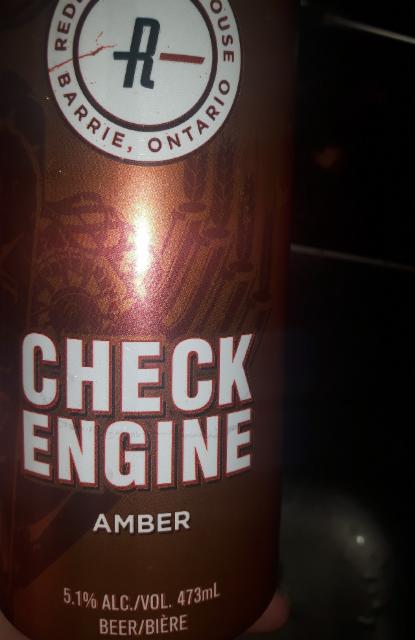 check engine 5.1%, Redline Brewhouse, Canada