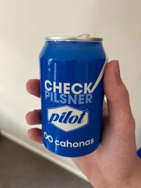 Check pilsner 4.6%, Pilot, Scotland