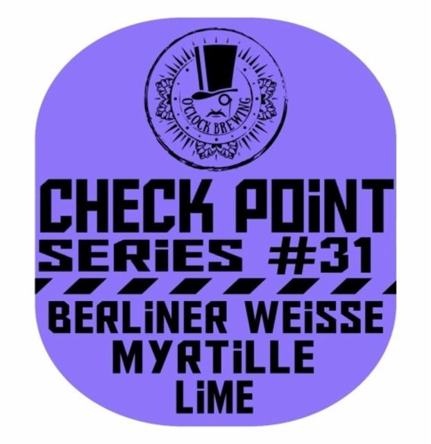 Check Point Series #31 3.2%, O'Clock Brewing, France