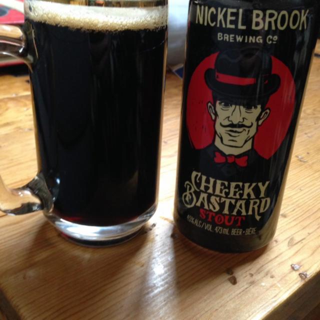 Cheeky Bastard Stout 4.5%, Nickel Brook Brewing Co, Canada