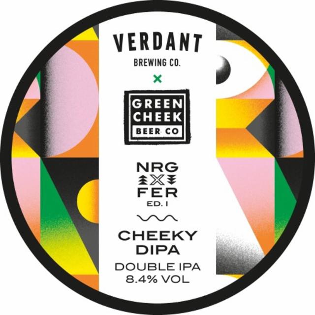 Cheeky DIPA (NRGxFER Ed. 1) 8.4%, Verdant Brewing Co., England