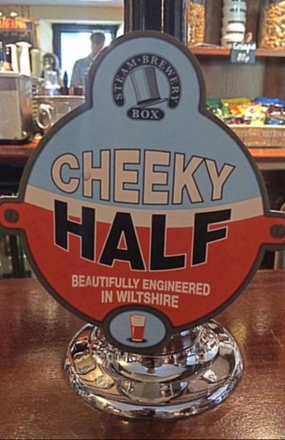 Cheeky Half 4.5%, Box Steam Brewery, England