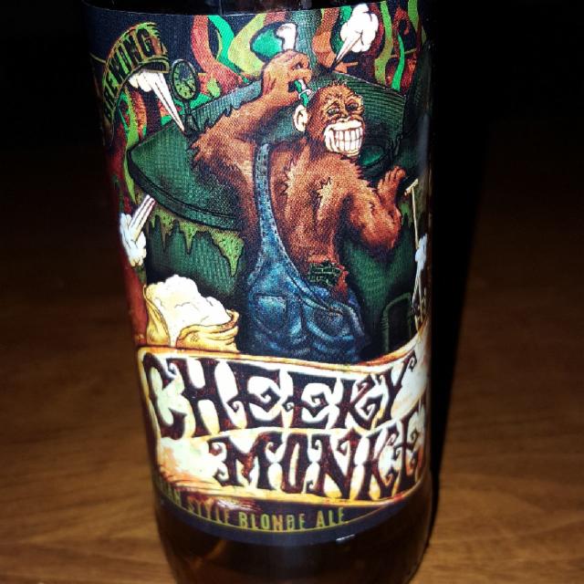 Cheeky Monkey 5.3%, Chaos Mountain Brewing, United States