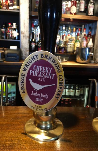 Cheeky Pheasant 4.7%, George Wright Brewing Company, England