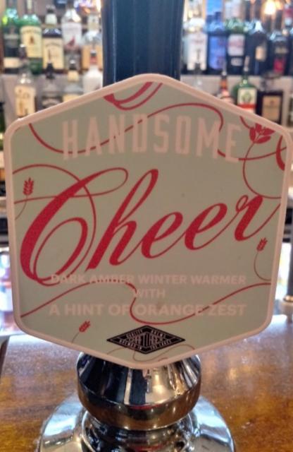 Cheer 3.9%, Handsome Brewery, England