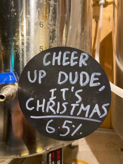 Cheer Up Dude, It's Christmas 6.5%, Hop Kettle Brewery, England