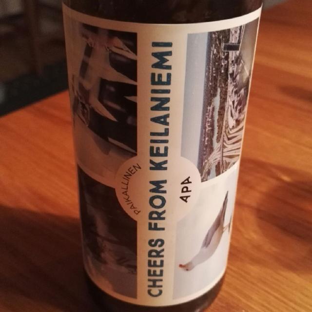 Cheers from Keilaniemi 5,5 %, Espoon Oma Panimo, Finland