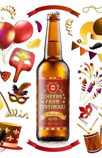 Cheers from Lystimäki 6.5%, Espoon Oma Panimo, Finland