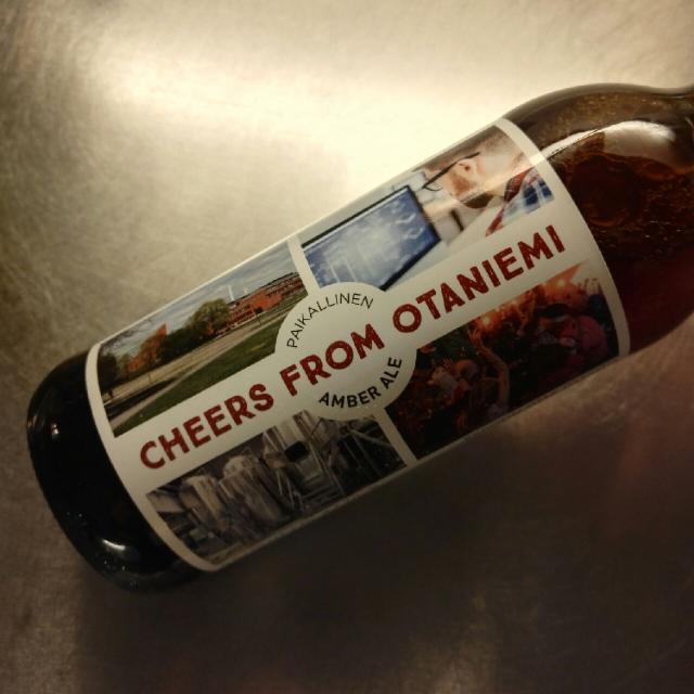 Cheers from Otaniemi 4.7 %, Espoon Oma Panimo, Finland