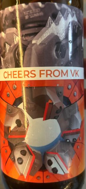 Cheers from VK 5.0%, Espoon Oma Panimo, Finland