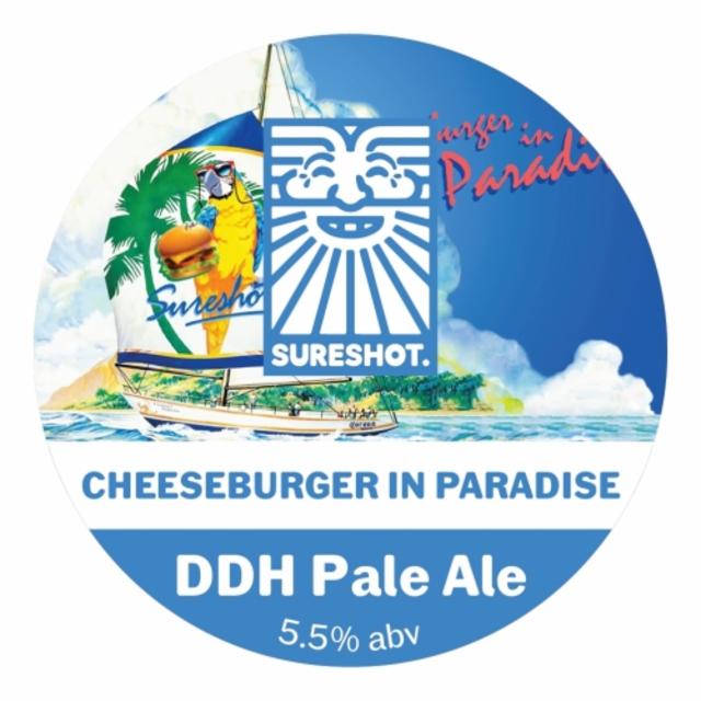 Cheeseburger In Paradise 5.5%, Sureshot Brewing, England