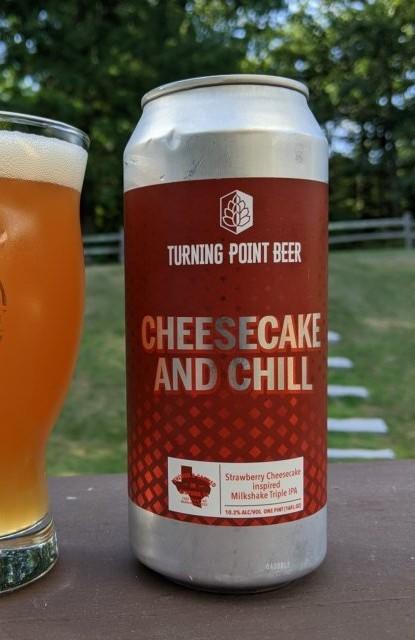 cheesecake and chill 10.2%, Turning Point Beer, United States