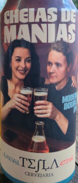 Cheias de Manias 8.4%, Tesla Cervejaria, Brazil