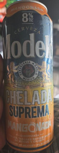 chelada suprema mangonada, Cerveceria Modelo