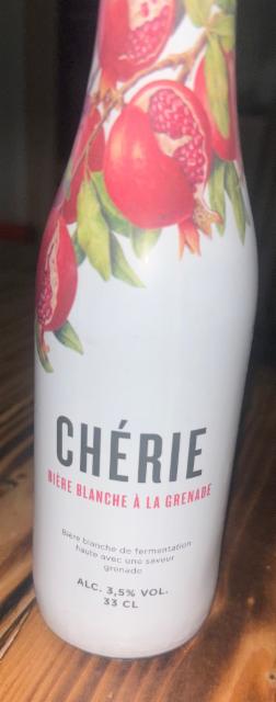 Chérie blanche grenade 3.5%, Brasserie Val De Sambre, Belgium