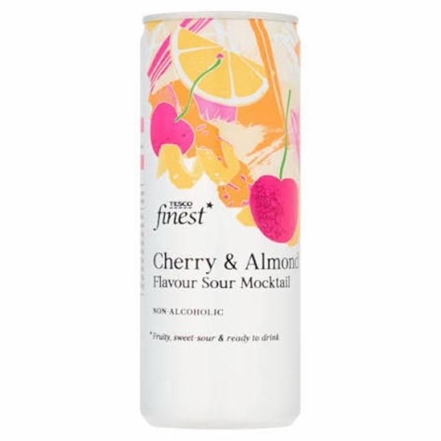 Cherry & Almond Flavour Sour Mocktail, Tesco