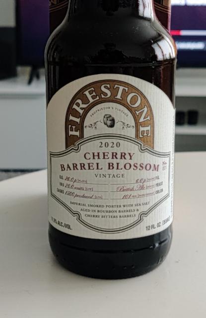 Cherry Barrel Blossom (2020) 11.2%, Firestone Walker Brewing (Duvel Moortgat), United States
