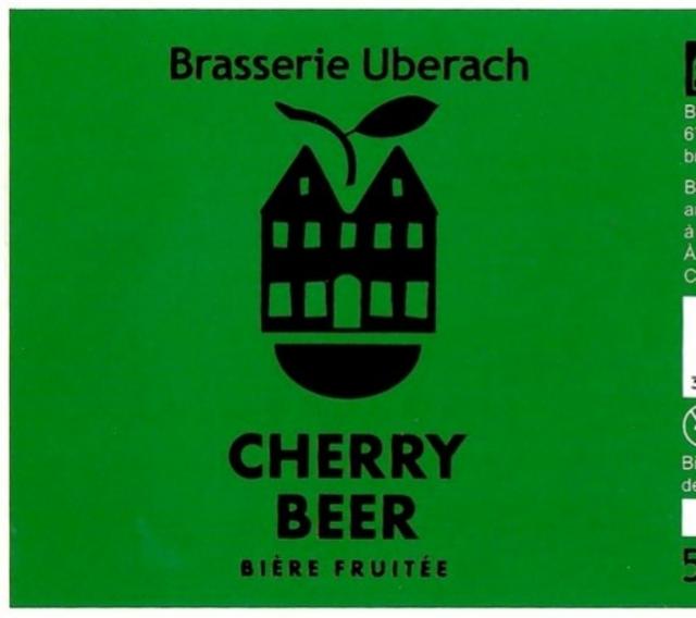 Cherry Beer 4.8%, Brasserie Uberach, France