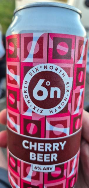 Cherry beer 6.0%, Six° North Brewery, Scotland