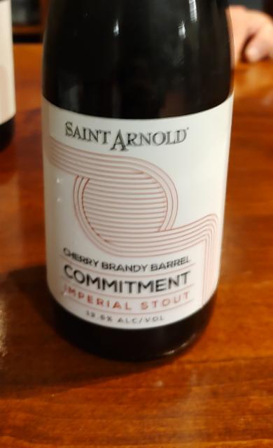 Cherry Brandy Barrel Commitment 13.5%, Saint Arnold Brewing Company, United States