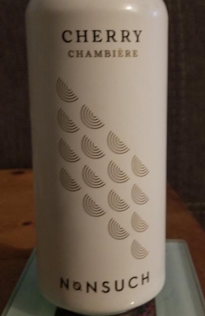 cherry chambiere 6.9%, nonsuch brasserie brewery, Canada