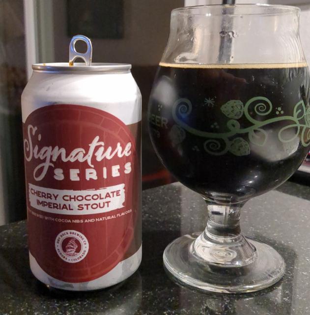 Cherry Chocolate Imperial Stout 13.0%, Dry Dock Brewing Company, United States
