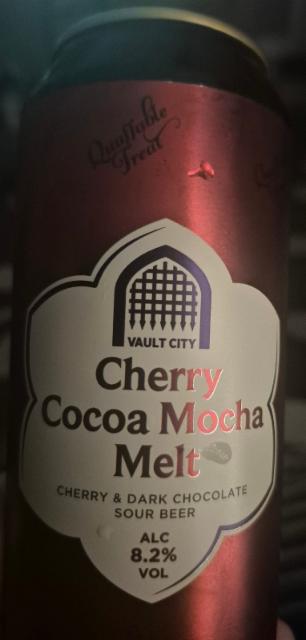 Cherry Cocoa Mocha Melt 8.2%, Vault City Brewing, Scotland