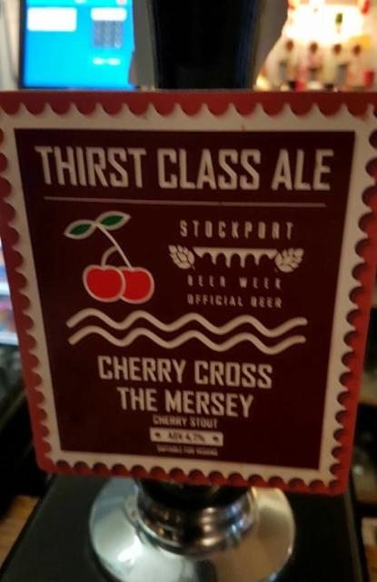 Cherry Cross The Mersey 4.7%, Thirst Class Ale, England