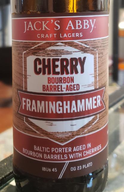 Cherry Framinghammer 12.0%, Jack's Abby Brewing, United States