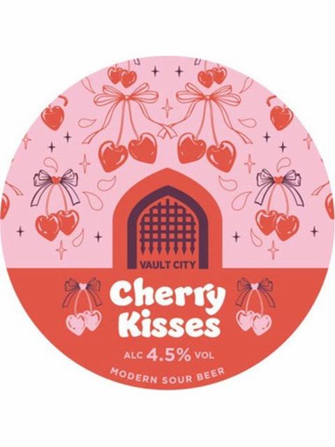cherry kisses 4.5%, Vault City Brewing, Scotland