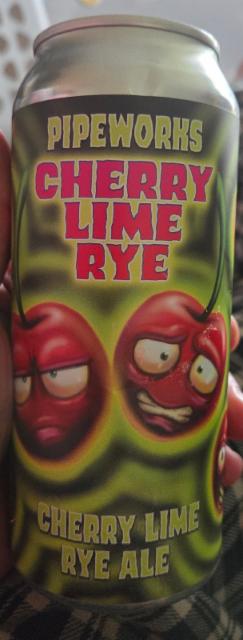 cherry lime rye ale 4.8%, Pipeworks Brewing Company, United States