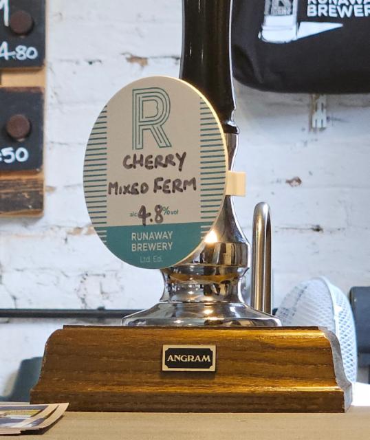 Cherry mixed ferm, The Runaway Brewery