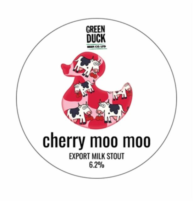 Cherry Moo Moo 6.2%, Green Duck Beer Co., England