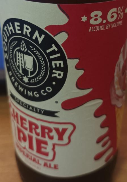 cherry pie 8.6%, Southern Tier Brewing Company, United States
