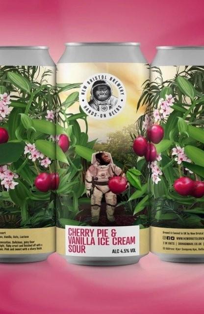 Cherry Pie and Vanilla Ice Cream Sour 4.5%, New Bristol Brewery, England