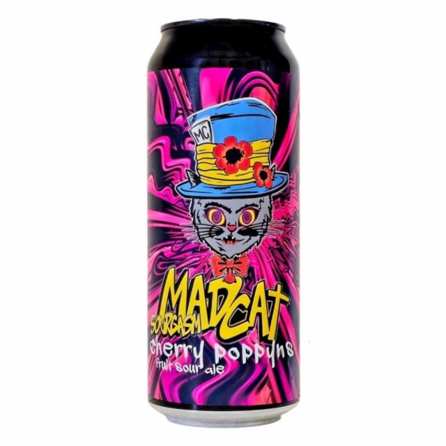 Cherry Poppins 4.5%, Madcat Craft Brewing, Czech Republic