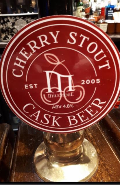 Cherry Stout 4.8%, Milestone Brewery, England