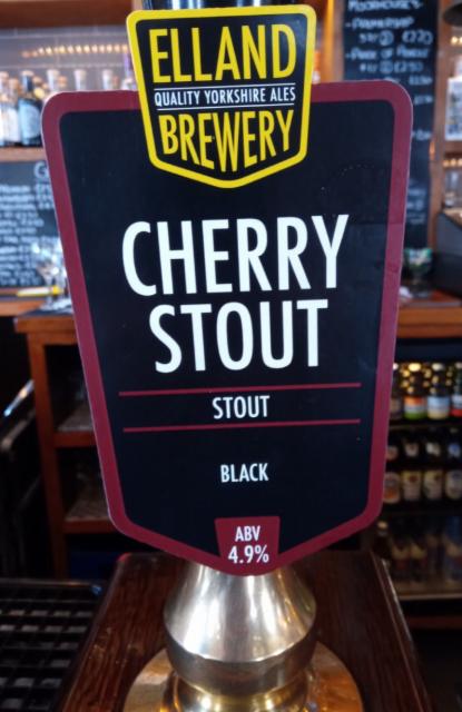 Cherry Stout 4.9%, Elland Brewery, England