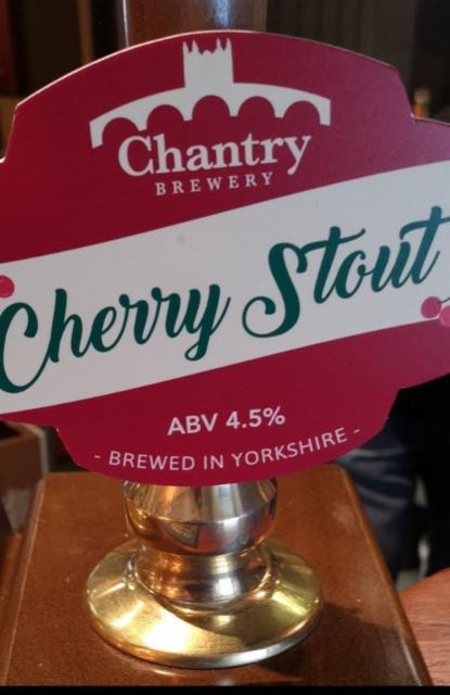 Cherry Stout 4.5%, Chantry Brewery, England