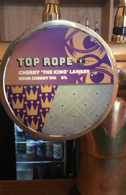 Cherry "The King" Lawler 5.0%, Top Rope Brewing, England