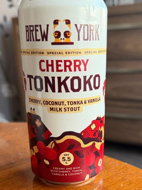 Cherry Tonkoko 5.5%, Brew York, England