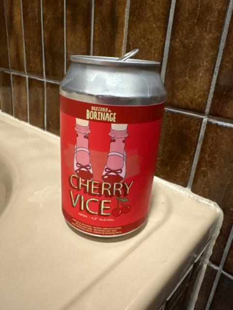 Cherry vice 4.5%, Brasserie du Borinage, Belgium