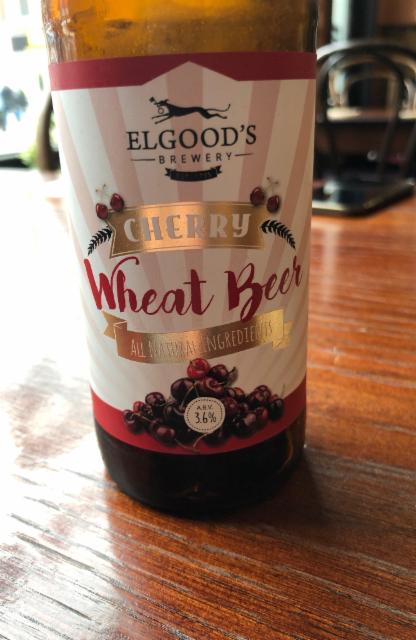 Cherry Wheat Beer 3.6%, Elgood's Brewery, England