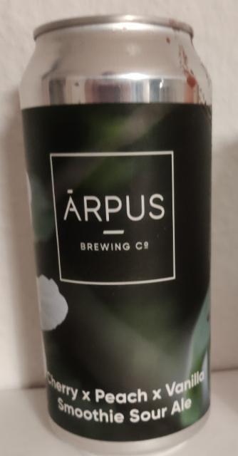 Cherry x Peach x Vanilla Smoothie Sour Ale 4.5%, Ārpus Brewing Co., Latvia
