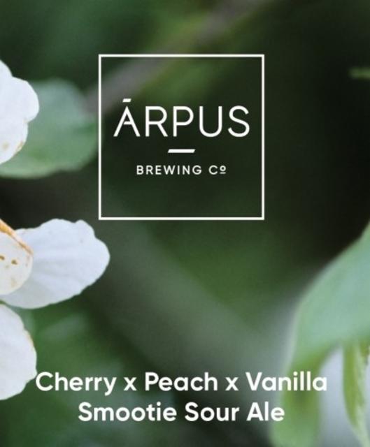 Cherry x Peach x Vanilla Smoothie Sour Ale 4.5%, Ārpus Brewing Co., Latvia